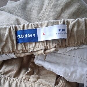 Old Navy Slim Fit Flex Pants in Tan Men's Size S